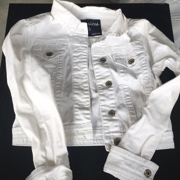maurices white jean jacket